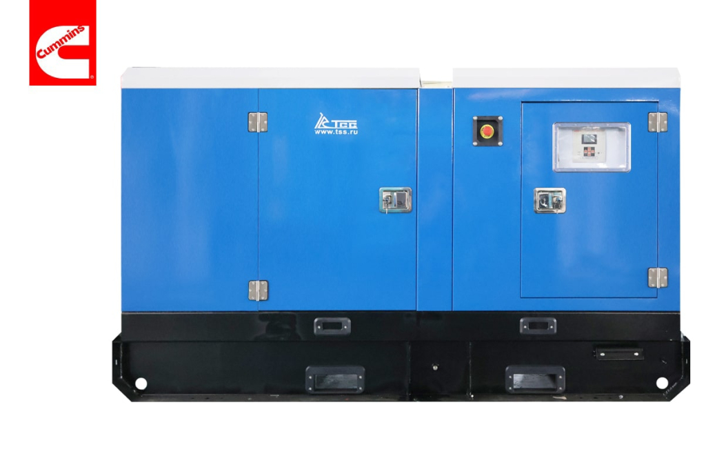Дизельный генератор ТСС АД-250С-Т400-1РКМ15 в шумозащитном кожухе 047659