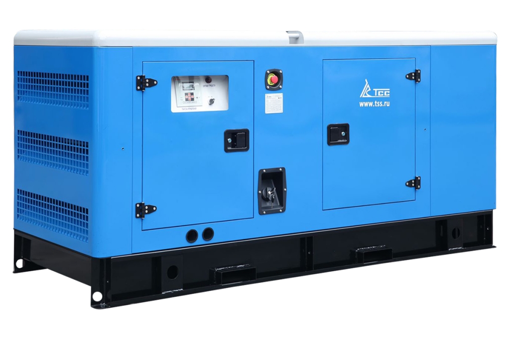 Дизельный генератор ТСС АД-64C-Т400-1РКМ9 в шумозащитном кожухе PMG 054050