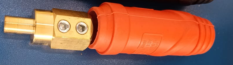 Разъем силовой кабельный красный СКР  для DUAL DWG-500 / / Cable plug red 050308