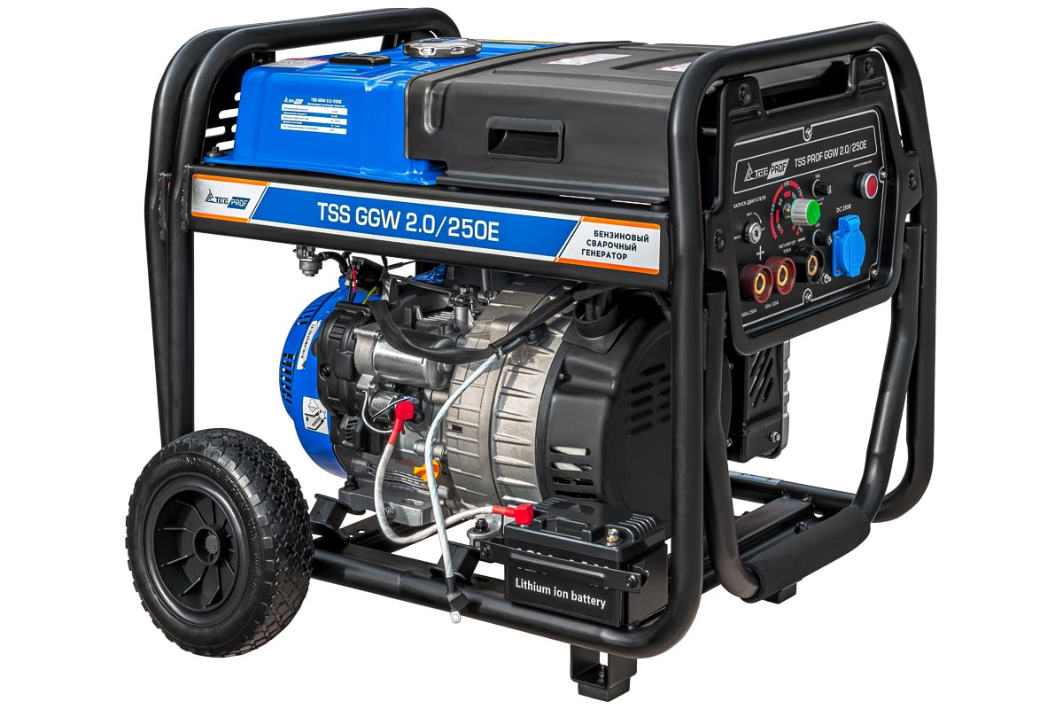 картинка Бензиновый сварочный генератор ТСС PROF GGW 2.0/250E