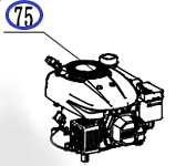 Двигатель бензиновый KV180A SAV (G46;51;53)/Gasoline engine KV180A SAV (G46;51;53), №51 (31303500020) 057548 Двигатель бензиновый KV180A SAV (G46;51;53)/Gasoline engine KV180A SAV (G46;51;53), №51 (31303500020) 057548